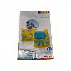 New Intex Mermaid Arm Floaties Swimming beach Pool Bands Ages 3-6  one pair